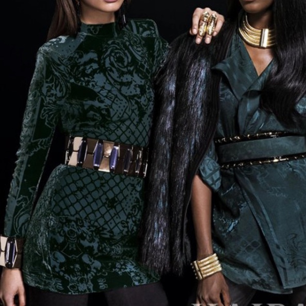Balmain inspired Velvet mini,
